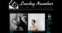 Desktop Screenshot of luckynumber.bandcamp.com