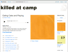 Tablet Screenshot of killedatcamp.bandcamp.com