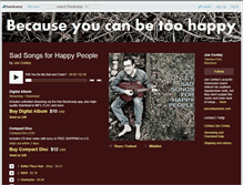 Tablet Screenshot of joeconley.bandcamp.com