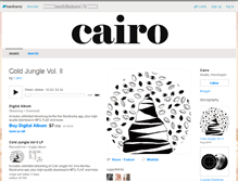 Tablet Screenshot of cairocollection.bandcamp.com