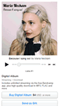 Mobile Screenshot of marianeckam.bandcamp.com