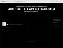 Tablet Screenshot of lapfoxfree.bandcamp.com