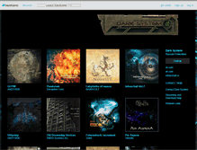 Tablet Screenshot of darksystem.bandcamp.com