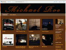 Tablet Screenshot of michaelroe.bandcamp.com