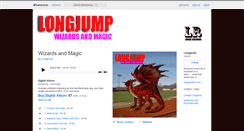 Desktop Screenshot of longjump.bandcamp.com