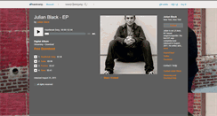 Desktop Screenshot of julianblackmusic.bandcamp.com