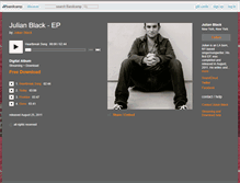 Tablet Screenshot of julianblackmusic.bandcamp.com