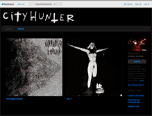 Tablet Screenshot of cityhunter.bandcamp.com
