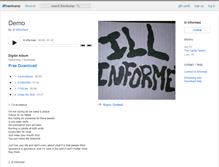 Tablet Screenshot of illinformed.bandcamp.com