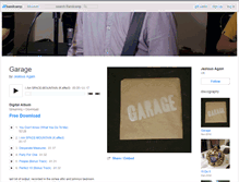 Tablet Screenshot of jealousagain.bandcamp.com