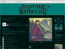 Tablet Screenshot of huntingandgathering.bandcamp.com