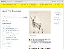 Tablet Screenshot of geoffereth.bandcamp.com