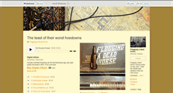 Desktop Screenshot of floggingadeadhorse.bandcamp.com