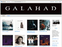Tablet Screenshot of galahad1.bandcamp.com
