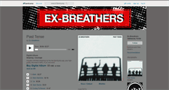 Desktop Screenshot of ex-breathers.bandcamp.com