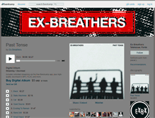 Tablet Screenshot of ex-breathers.bandcamp.com