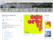 Tablet Screenshot of dallasorbiter.bandcamp.com