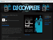 Tablet Screenshot of djcomplete.bandcamp.com