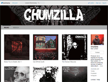 Tablet Screenshot of chumzilla.bandcamp.com