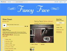 Tablet Screenshot of fancyface.bandcamp.com