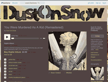 Tablet Screenshot of dustonsnow.bandcamp.com