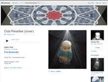 Tablet Screenshot of chungtran.bandcamp.com