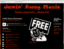 Tablet Screenshot of jaminaway.bandcamp.com