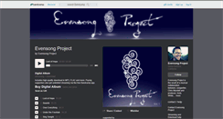 Desktop Screenshot of evensongproject.bandcamp.com