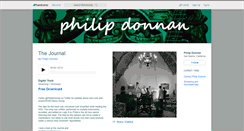 Desktop Screenshot of philipdonnan.bandcamp.com