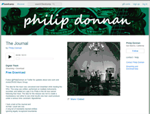 Tablet Screenshot of philipdonnan.bandcamp.com