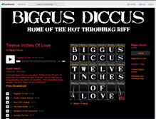 Tablet Screenshot of biggusdiccus.bandcamp.com
