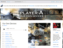 Tablet Screenshot of playera.bandcamp.com