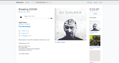 Desktop Screenshot of mccoolwhip.bandcamp.com