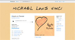 Desktop Screenshot of michaellouisvinci.bandcamp.com