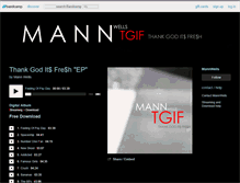 Tablet Screenshot of mannwells.bandcamp.com