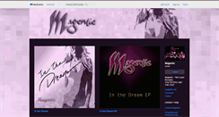 Desktop Screenshot of magentic.bandcamp.com