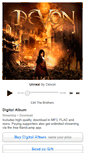 Mobile Screenshot of devonunreal.bandcamp.com