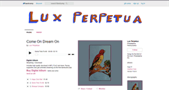 Desktop Screenshot of luxperpetua.bandcamp.com