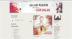 Desktop Screenshot of julianmourin.bandcamp.com