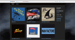 Desktop Screenshot of manfactory.bandcamp.com