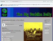 Tablet Screenshot of bigbuddhabelly.bandcamp.com