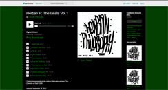 Desktop Screenshot of herbanphilosophy.bandcamp.com