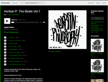 Tablet Screenshot of herbanphilosophy.bandcamp.com