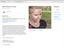 Tablet Screenshot of chloegadd.bandcamp.com