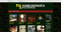 Desktop Screenshot of humblemonarch.bandcamp.com