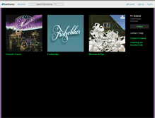 Tablet Screenshot of frigalaxe.bandcamp.com