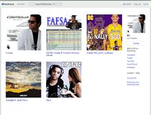 Tablet Screenshot of bcla09.bandcamp.com
