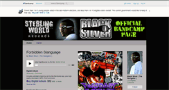 Desktop Screenshot of blacksilver.bandcamp.com