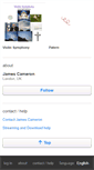 Mobile Screenshot of jamescameron.bandcamp.com