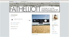 Desktop Screenshot of faithelliott.bandcamp.com